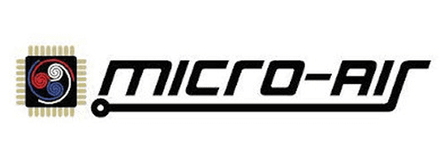 Technology-themed Micro-Air emblem