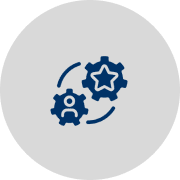 Collaboration and achievement symbol
